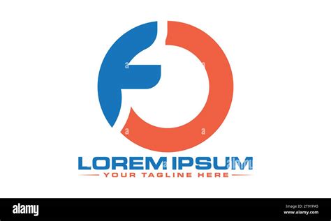 Fo Logo Design Modern Logo Stock Vector Image And Art Alamy