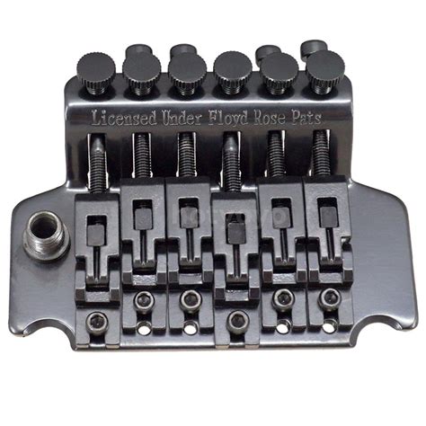 6 String Double Roll Tailpiece Saddle Electric Guitar Tremolo System