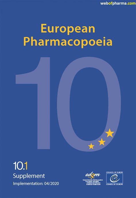 Ep 10 European Pharmacopoeia 10th Edition Pdf Free Download