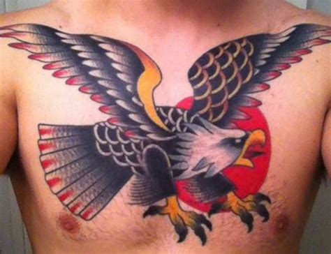 Chest Eagle Tattoo Full Chest Tattoos Eagle Tattoo Tattoos