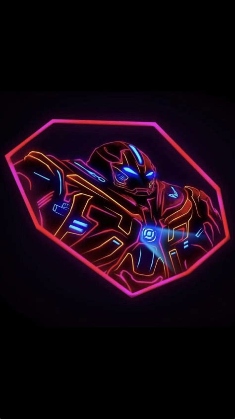 Neon Avengers Wallpapers Top Free Neon Avengers Backgrounds