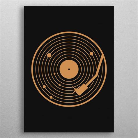 The Vinyl Sytem Poster By Grant Shepley Displate Vinyl Metal