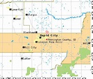 Pennington County - World Map