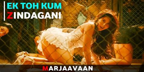 check out nora fatehi in ek toh kum zindagani teaser from marjaavaan