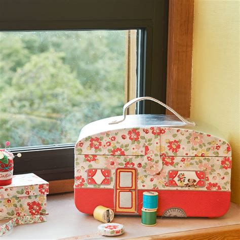 Caravan Sewing Box Cath Kidson Want Sewing Box Handmade Uk