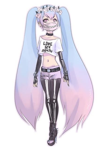 Pastel Goth Anime Girl Art Hot Sex Picture