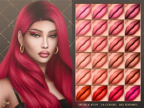 Julhaos Cosmetics Lipstick 139 The Sims 4 Catalog