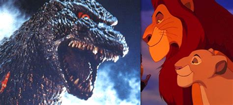 Fan Fiction Friday Godzilla And Some Lion King Characters In Godzilla