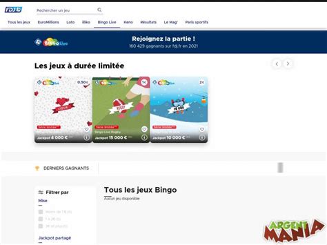 Bingo Live Fdj® Avis Le Bingo Sur Internet Officiel Chez Fdj®