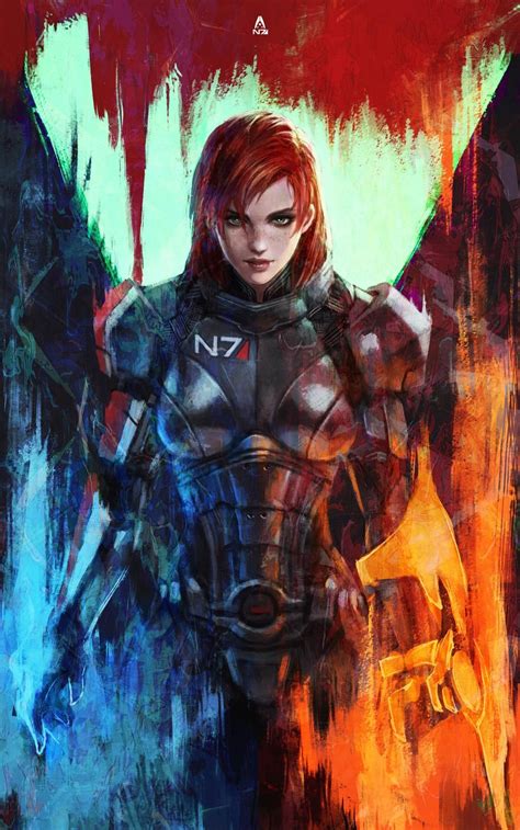 Femshep By Monorirogue On Deviantart Mass Effect Art Mass Effect Kaidan Mass Effect Characters