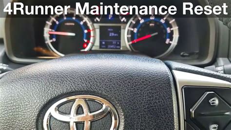 Introduce 72 Images How To Reset Toyota 4runner Maintenance Light In