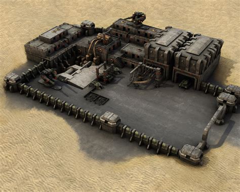 Military Desert Outpost Mk1 By Ere4s3r On Deviantart