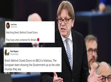 Brexit The Most Brutal Guy Verhofstadt Moments From The Behind The