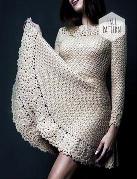 crochet dress for women free pattern