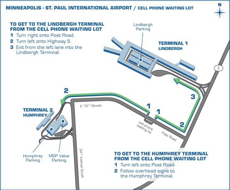 Msp Airport Map Parking