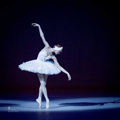 Uliana Lopatkina Performing In Swan Lake Ballet