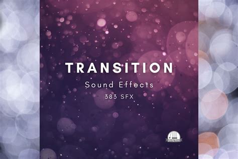 Transition Sound Effects 음향 효과음 Unity Asset Store