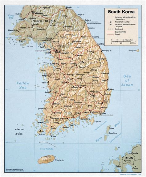 Maps Of South Korea Detailed Map Of South Korea In English Tourist Hot Sex Picture