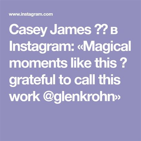 Casey James 🍒🍒 в Instagram Magical Moments Like This 💫 Grateful To