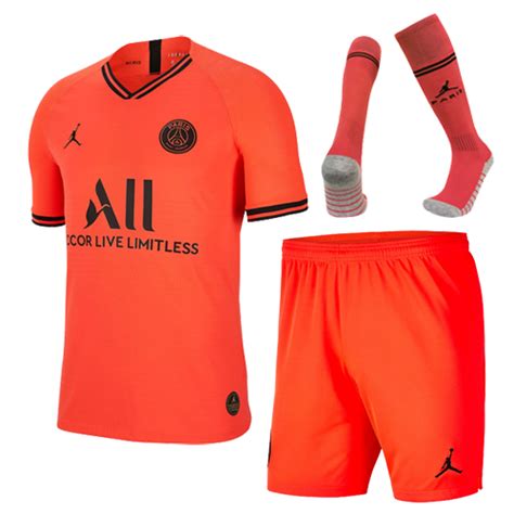 They moved the jordan kit to the away for 19/20 (where 18/19 the 3rd cl kit was jordan and away was nike). 19/20 PSG JORDAN Away Red&Orange Soccer Jerseys Whole Kit ...