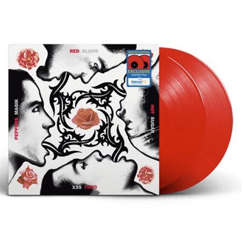 Red Hot Chili Peppers Blood Sugar Sex Magik Double Solid Red Vinyl