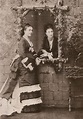 1877 Queen Maria de las Mercedes and sister Maria Cristina d'Orleans ...