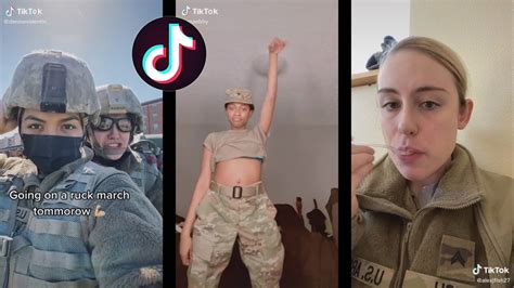 military girls are built differnt tik tok gone wild youtube