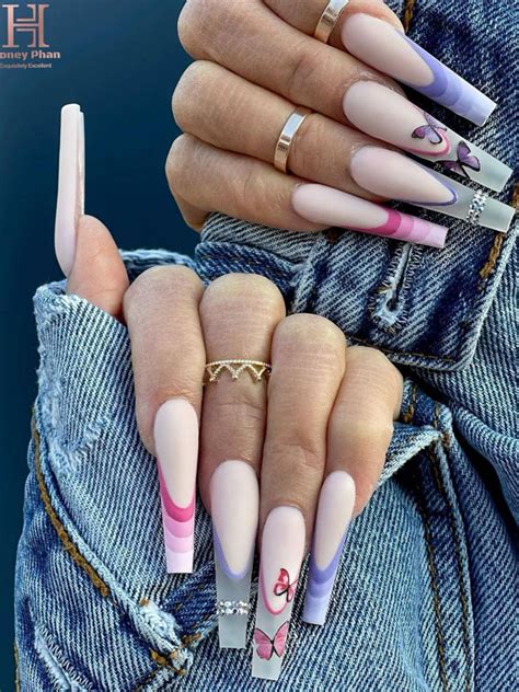 These Will Be The Most Popular Nail Art Designs Of 2021 Long Coffin