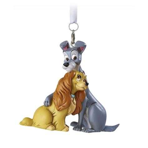 Disney Parks Lady And The Tramp Christmas Ornament New With Tags