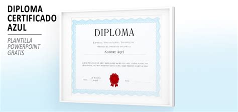 Plantilla Powerpoint De Diploma