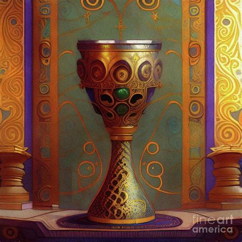 The Holy Grail Painting By Sarah Kirk Fine Art America