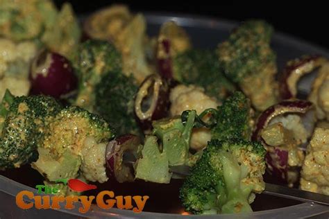 Tandoori Vegetables Vegetable Kebabs The Curry Guy