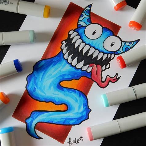 The Airghost Copic Marker Art Illustration Art Drawing Doodle Art