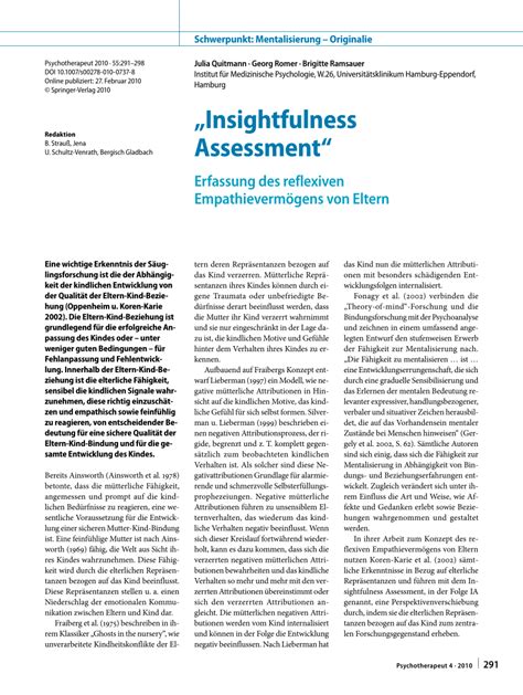 (PDF) „Insightfulness Assessment
