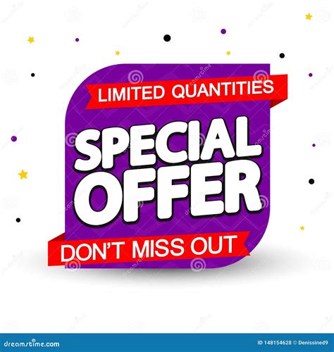 Special Offer Sale Banner Design Template Discount Tag App Icon