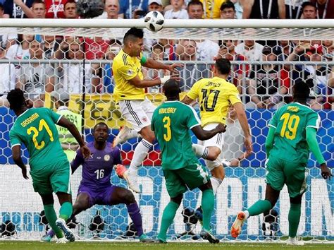 colombia advance to knockouts as senegal go out on yellow cards col 1 sen 0
