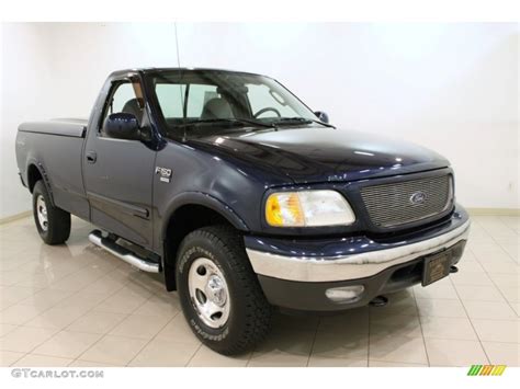 2003 True Blue Metallic Ford F150 Xlt Regular Cab 4x4 63101206