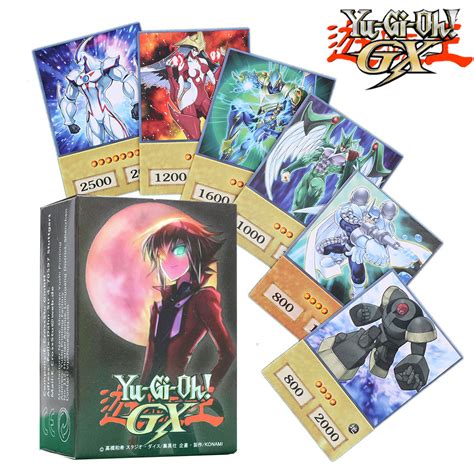 100pcs Yu Gi Oh Anime Style Cards Blue Eyes Dark Magician Exodia