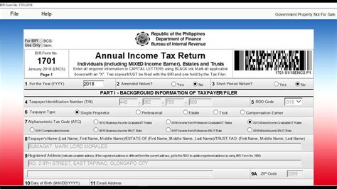 How To Print Your Annual Income Tax Return In A4 Size Youtube