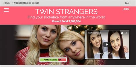 Web App Twin Strangers Doppelgangers Around The World