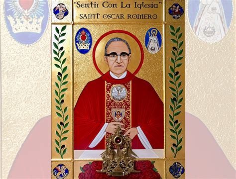 Archbishop Romeros Icon Is Ready For His Canonization National