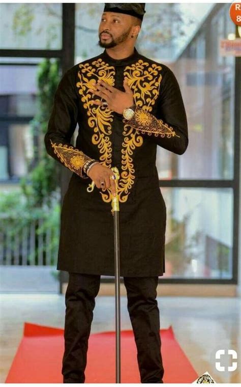African Wakanda Outfit African Men Fashionafrican Etsy In 2021