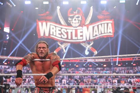 Wrestlemania 37 10 Years After Retirement Edge Returns And Resurrects
