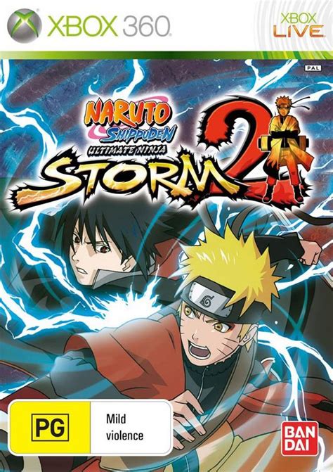 Naruto Shippuden Narutimate Storm 2 Boxarts For Microsoft Xbox 360