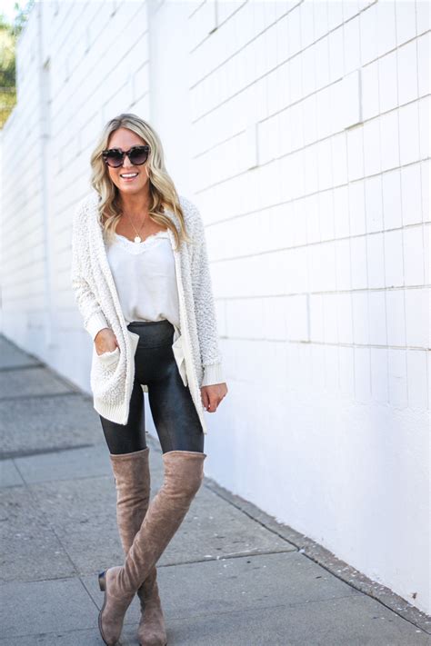 Outfits To Wear With Faux Leather Leggings With
