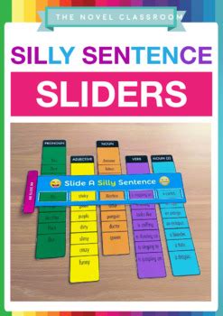Silly Sentence Sliders - Sentence Writing Activity by The ...