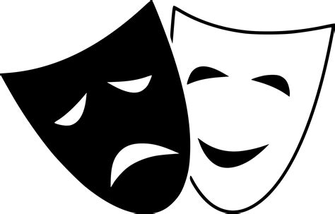 Theatre clipart comedy tragedy, Theatre comedy tragedy Transparent FREE for download on ...