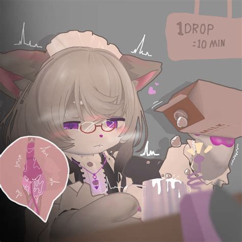 rule 34 bodily fluids female feral sex toy siru solo tagme tears vrchat 9125409