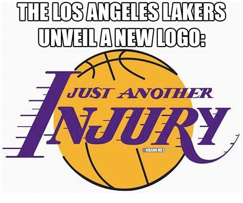 When designing a new logo you can be inspired by the visual logos found here. Los Angles Lakers Reveal New Logo! - Daily Snark