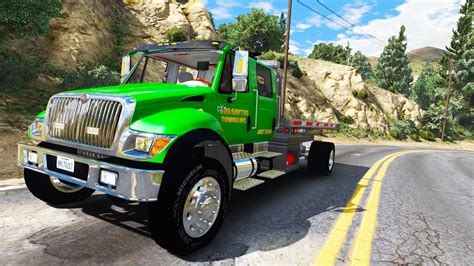 Cxt Flatbed Tow Truck Add On Replace Fivem Els Non Els Non